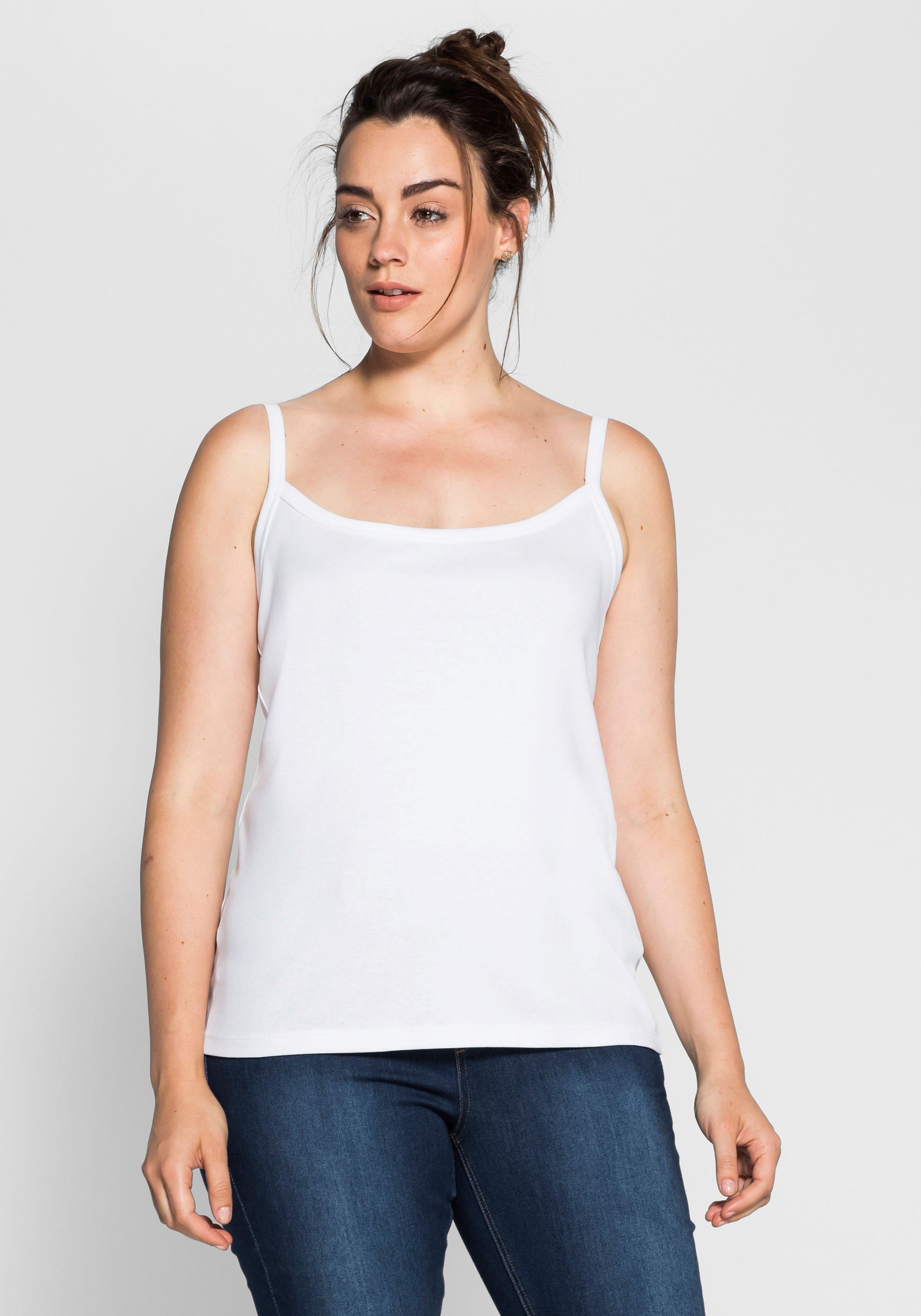 | Tops weiß sheego ♥ Size Plus Mode Größen große