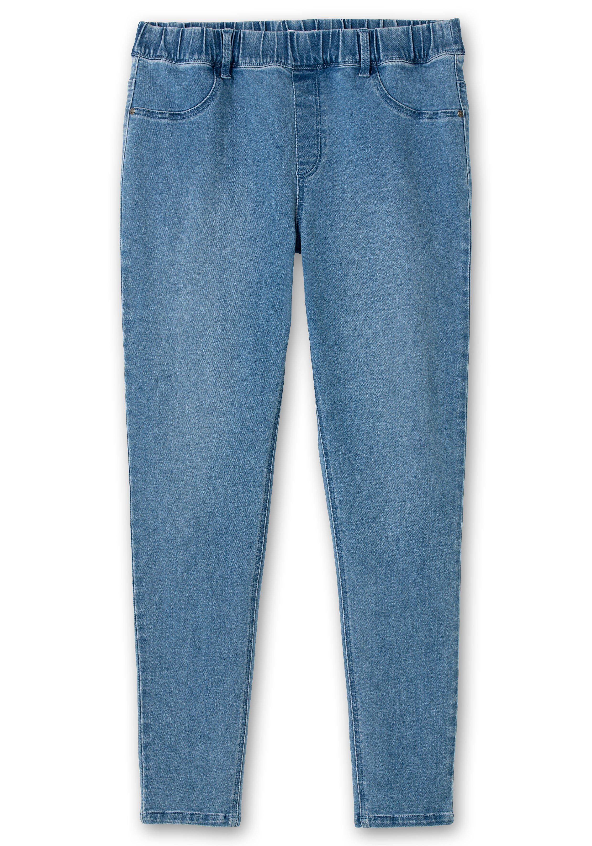 Lysse Kasper Stretch Denim Leggings - ShopStyle Jeggings