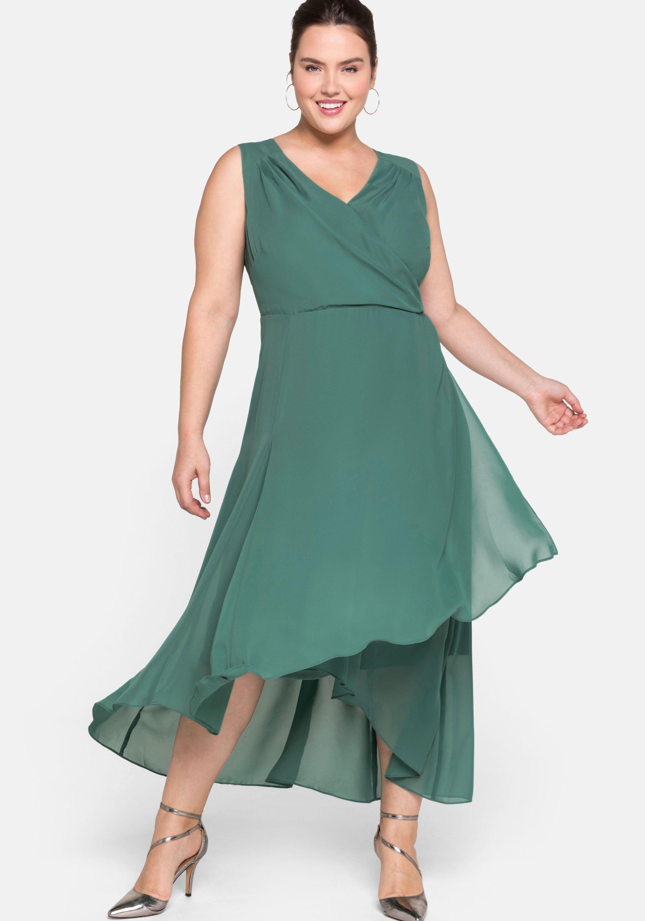grün sheego große Plus Größen ♥ | Size Abendkleider Mode