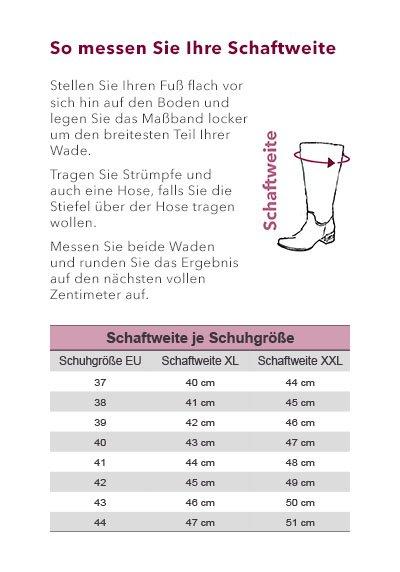Weitschaftstiefel Aus Leder Mit Schnurung Schwarz Sheego
