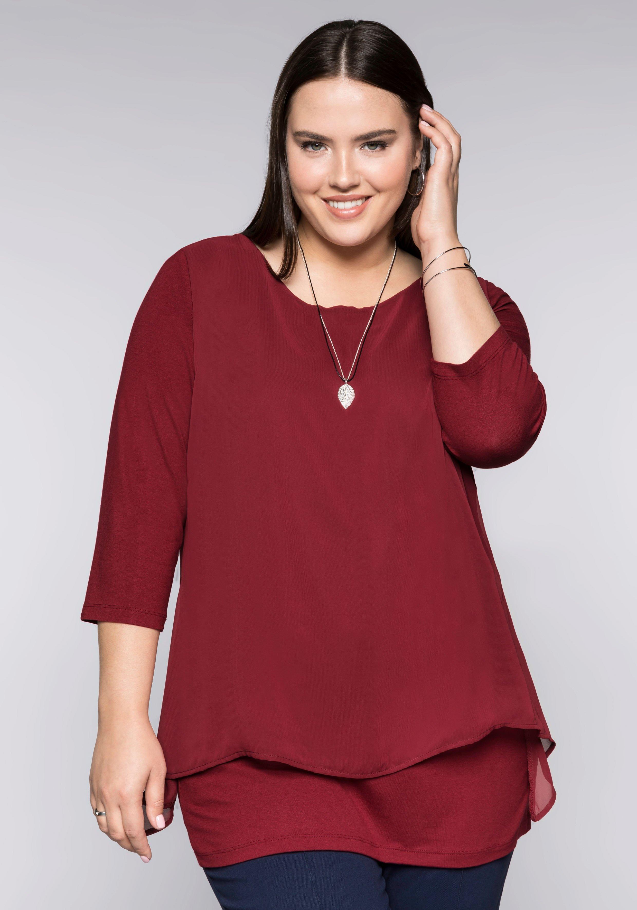 Damenmode große Größen Mode Größe rot › Plus Size | sheego ♥ 54