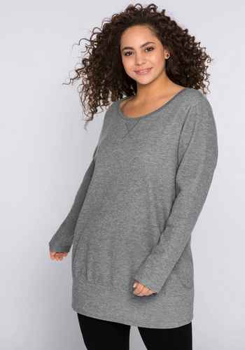 Damen Sweatshirts & -jacken große Größen grau › Größe 46 | sheego ♥ Plus  Size Mode