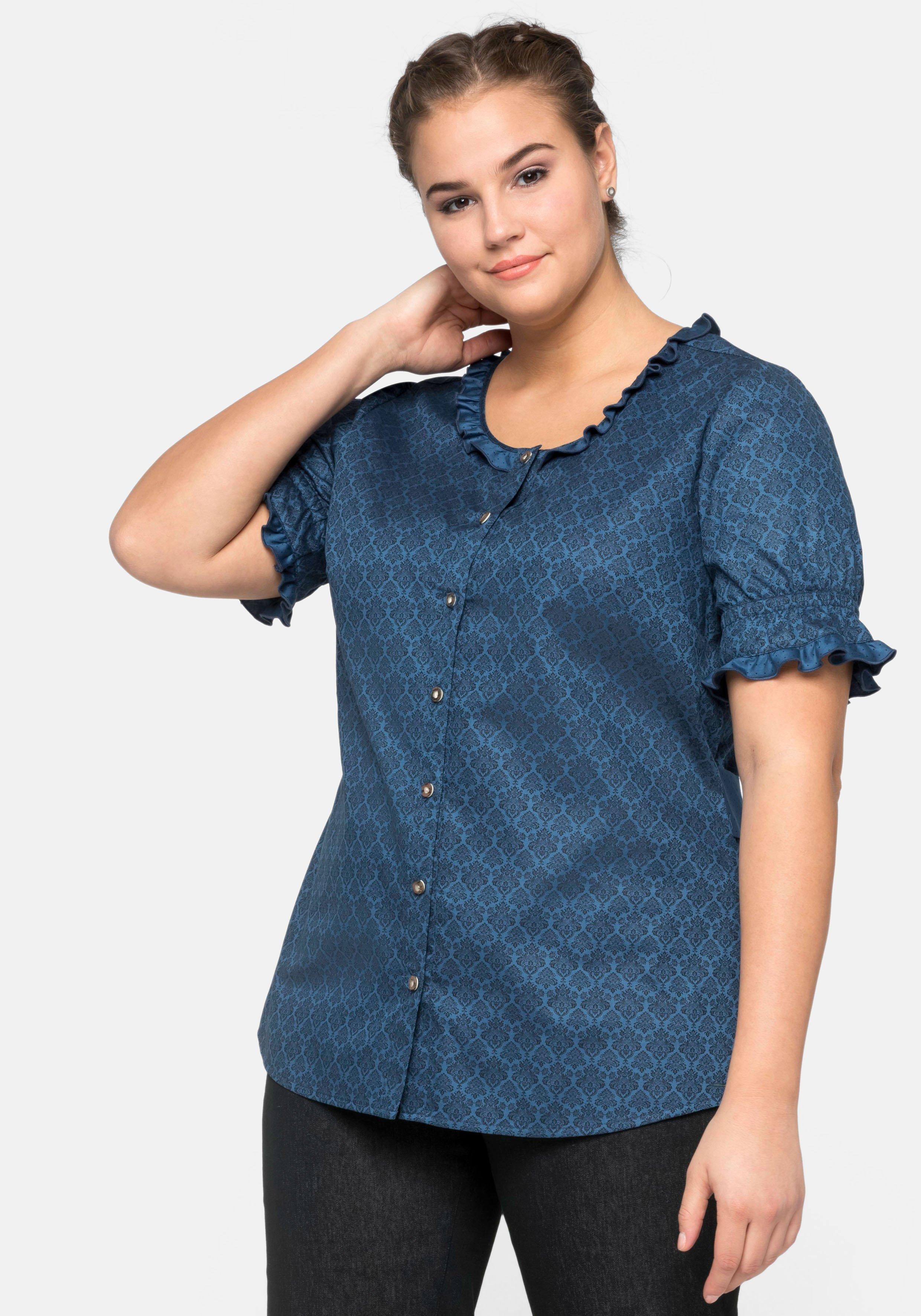 Trachtenmode große Größen blau › Größe 50 | sheego ♥ Plus Size Mode