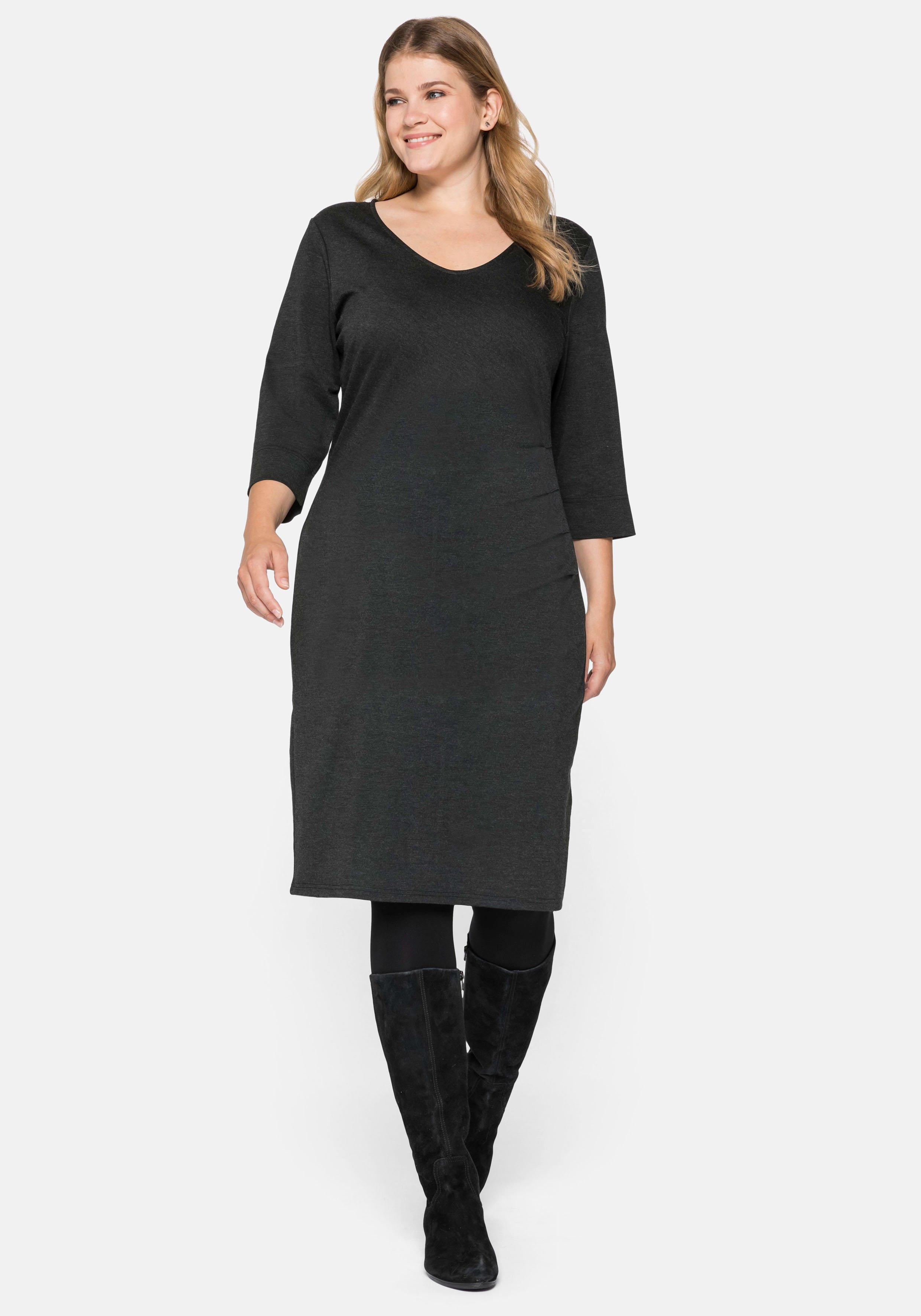 Kleider Grosse Grossen Grosse 48 Grau Sheego Plus Size Mode