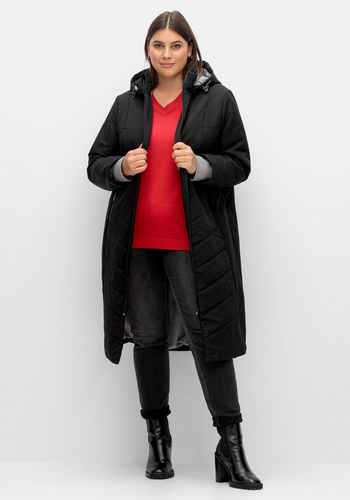 Damen Mäntel große Größen schwarz › Größe 56 | sheego ♥ Plus Size Mode