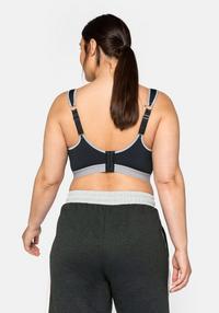 Doppelpack Sport-BHs, aus COOLMAX®, schwarz+weiß, Gr.90D