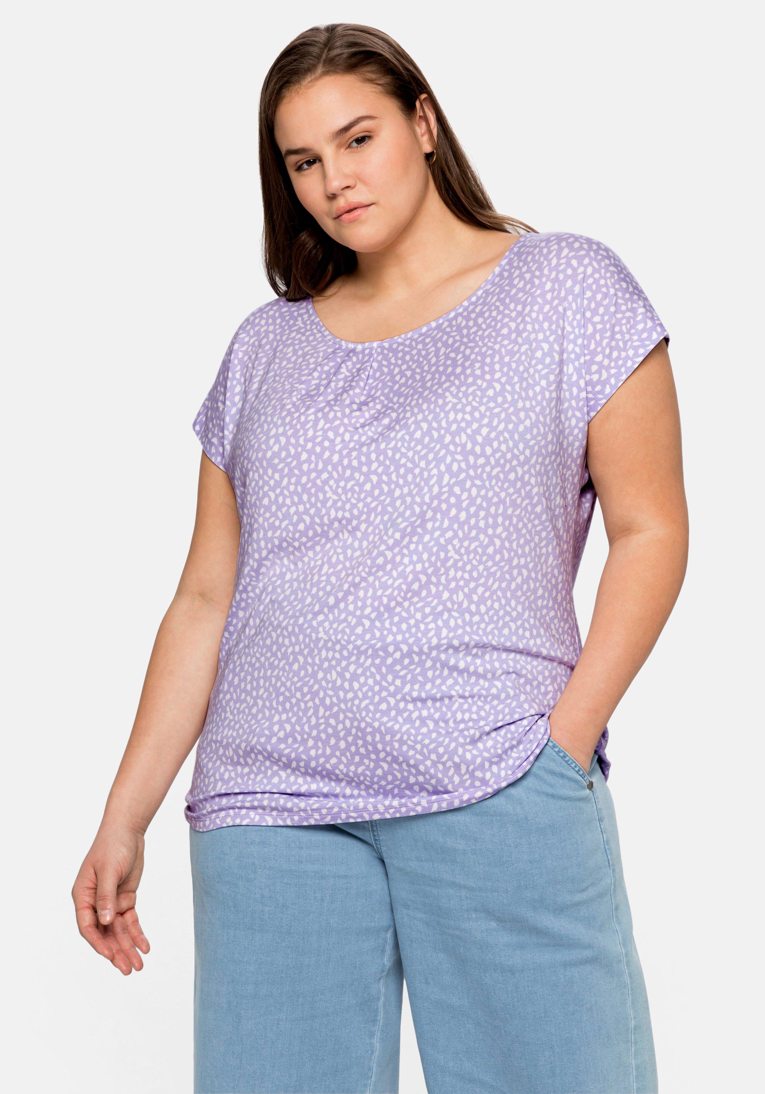 große 50 › Größen & ♥ Tops Mode Plus lila Shirts | Size sheego Größe