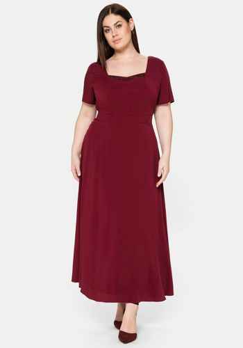 Abendkleider große Größen rot lang | sheego ♥ Plus Size Mode