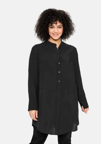 Blusen große Größen schwarz lang | sheego ♥ Plus Size Mode