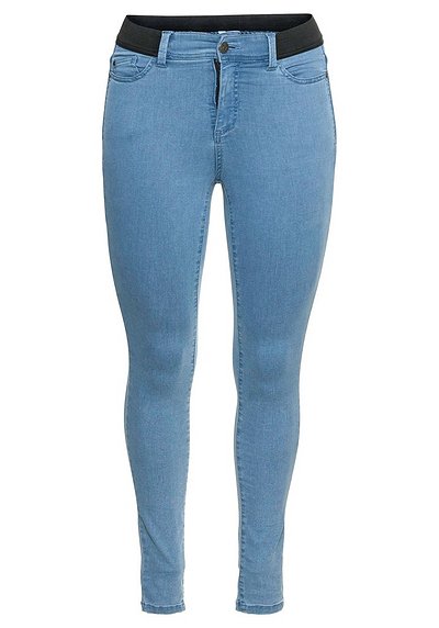 Skinny Jeans mit »Ultimate Stretch«, wächst bis 3 Gr. mit - blue Denim |  sheego