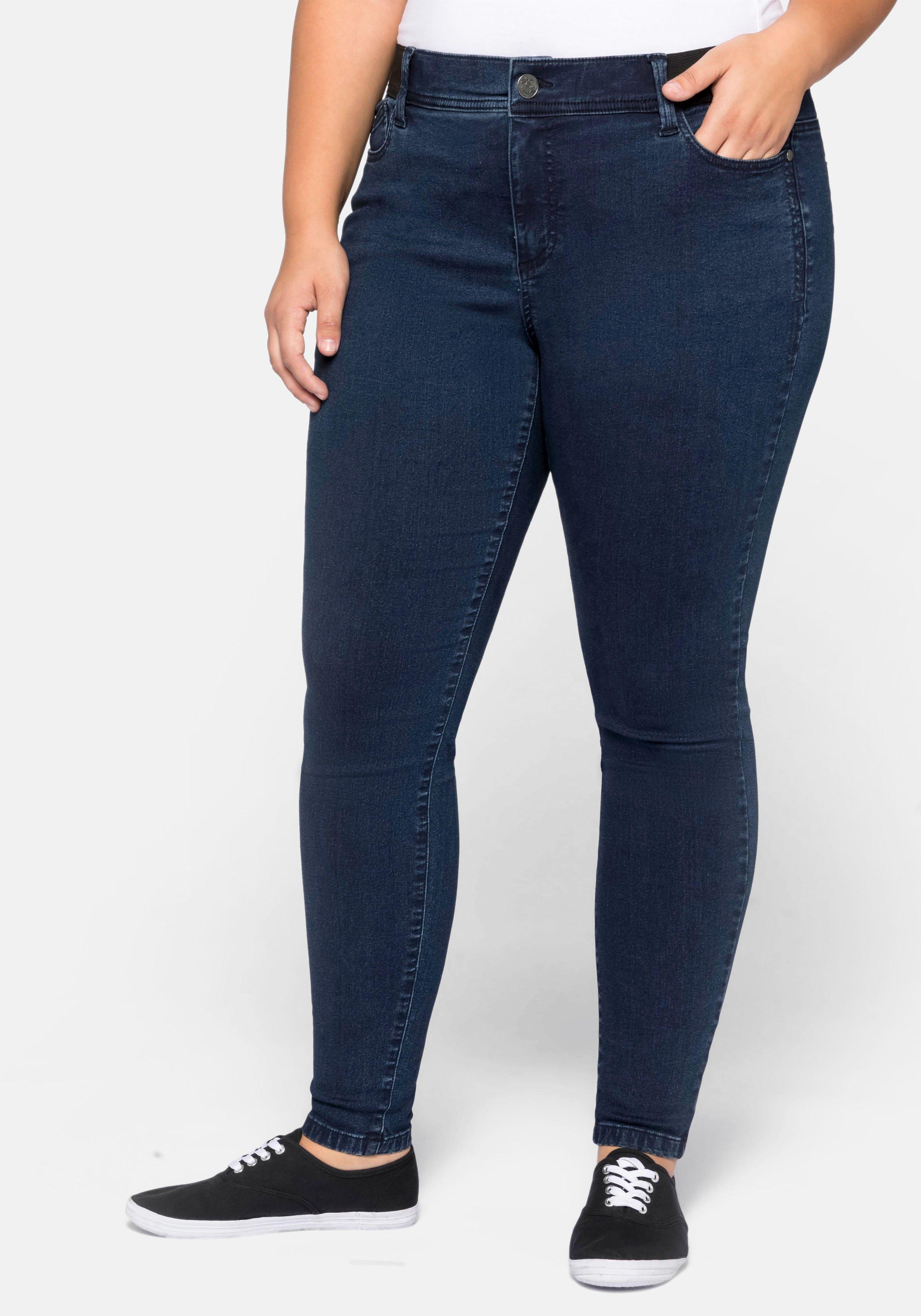 Gr. Skinny Jeans blue wächst | 3 Denim mit Stretch«, - bis mit sheego »Ultimate