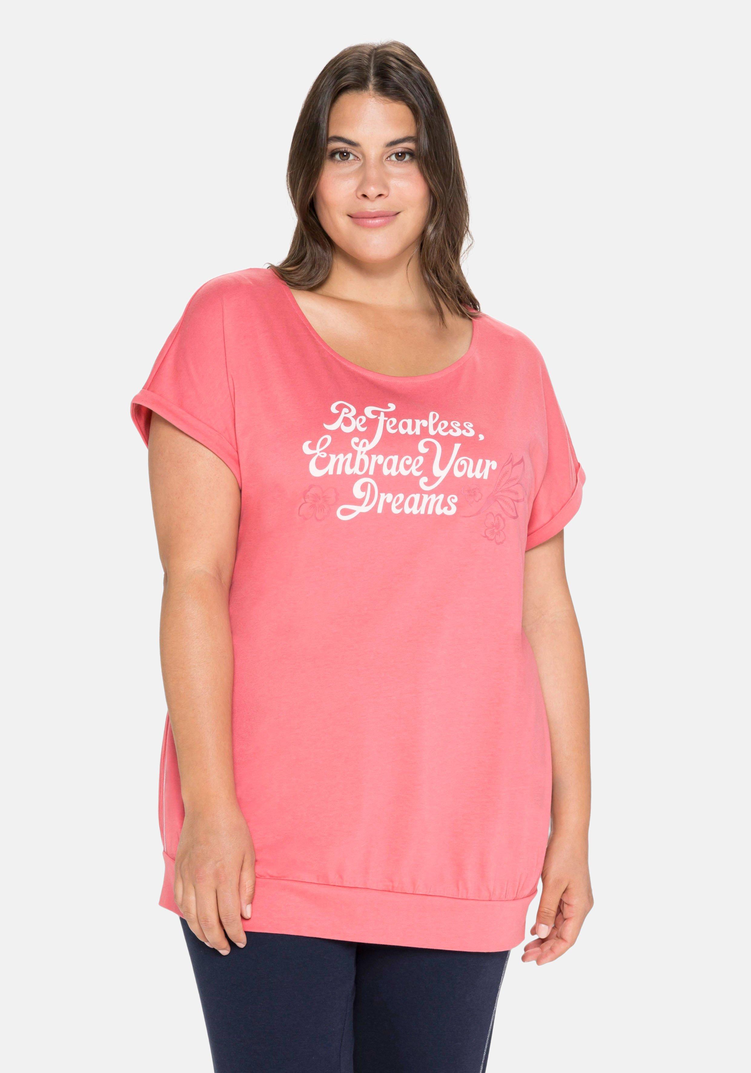 › sheego große Size Shirts pink Größen ♥ | & Mode Plus Größe 42 Tops