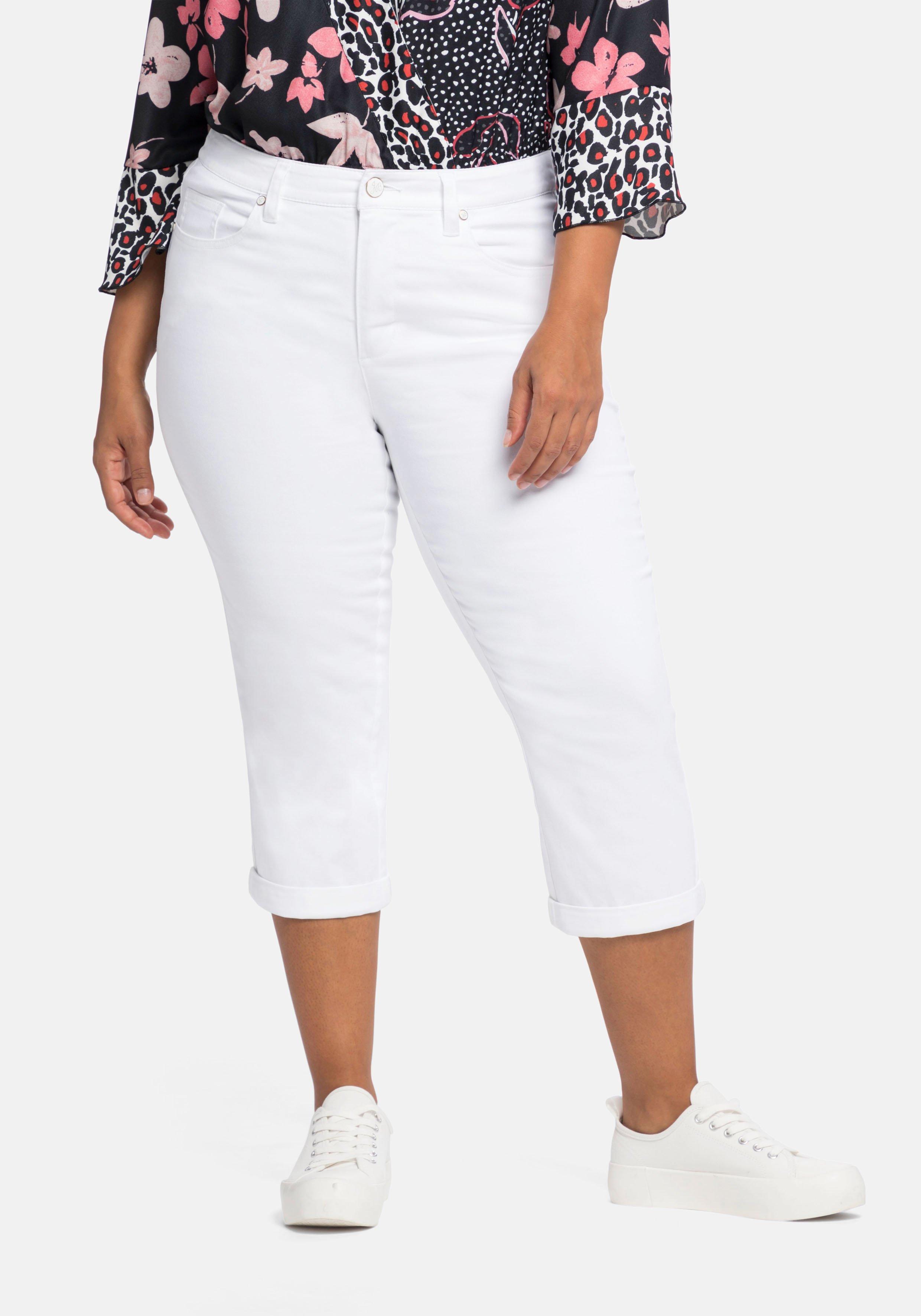 capri Caprihosen Damen große Größen › Größe 44 | sheego ♥ Plus Size Mode