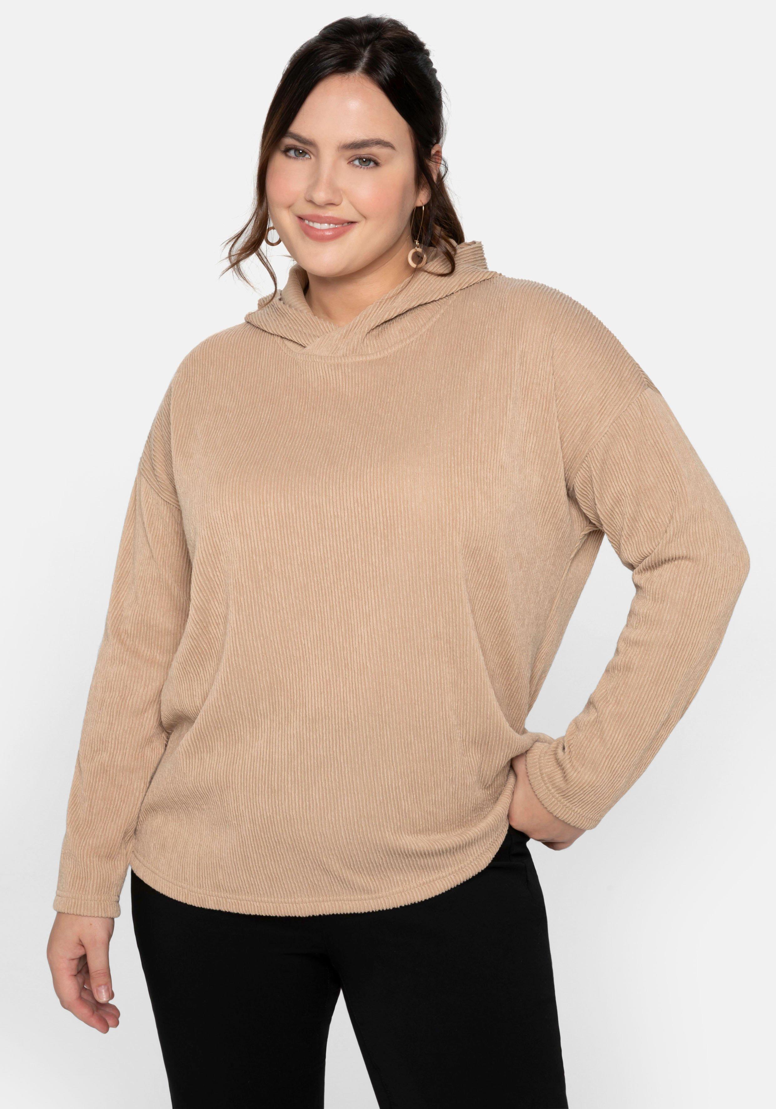 Shirts & Tops große Größen braun | sheego ♥ Plus Size Mode