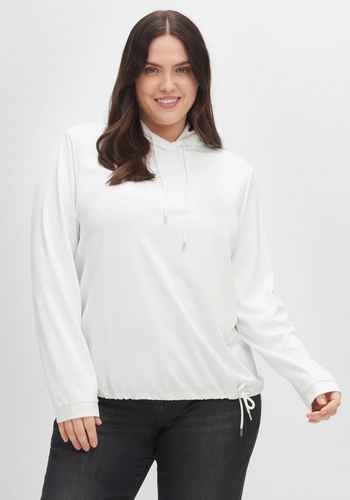 Damen Sweatshirts & -jacken große Größen weiß › Größe 52 | sheego ♥ Plus  Size Mode