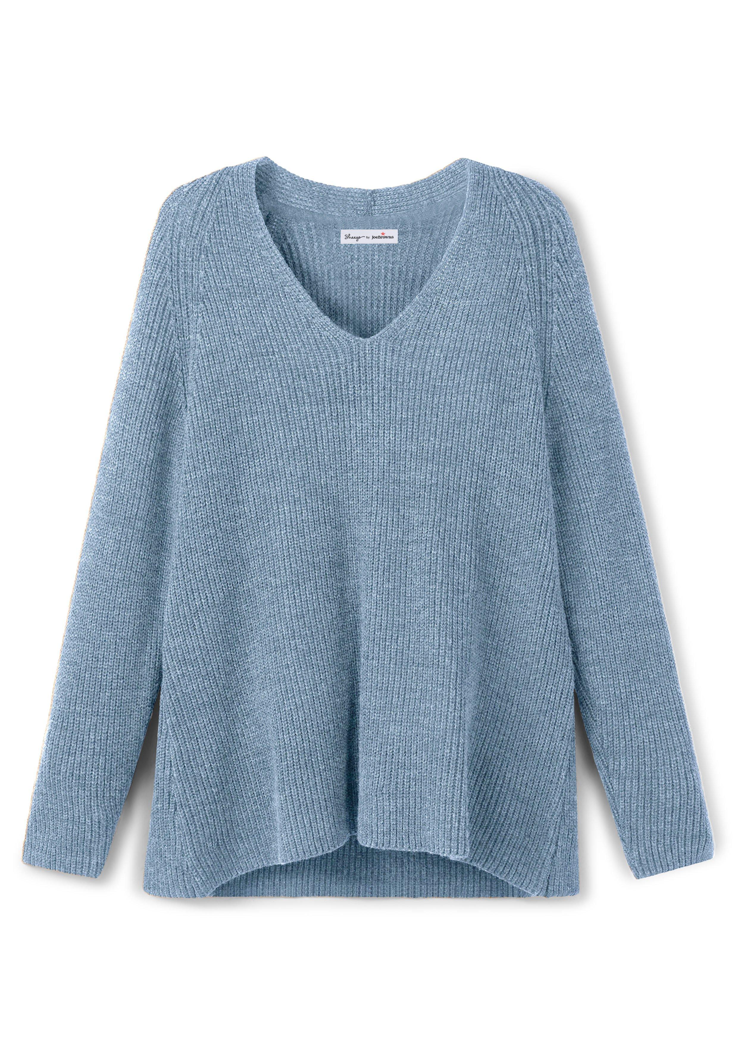 Pullover mit Kaschmir, in leichter A-Linie - cappuccino meliert | sheego