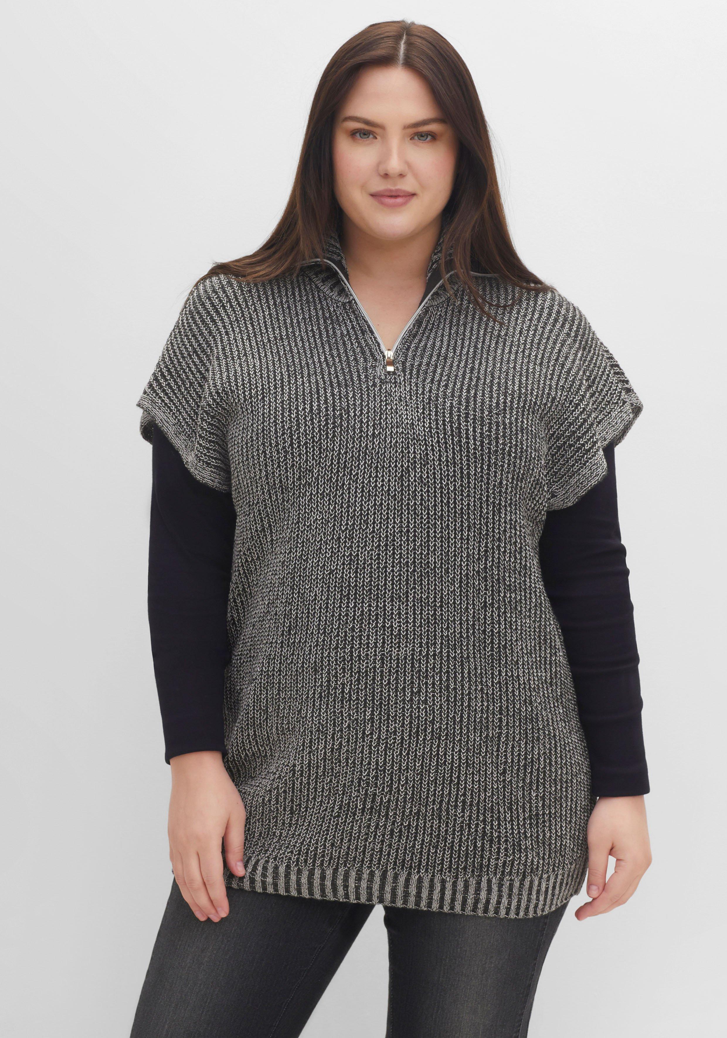 Günstige Pullover & Strickjacken in großen Größen schwarz | sheego ♥ Plus  Size Mode