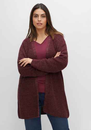 Damen Pullover & Strickjacken große Größen rot lang | sheego ♥ Plus Size  Mode