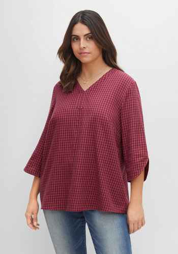 Blusen & Tuniken große Größen rot | sheego ♥ Plus Size Mode