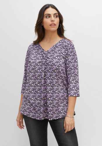 Shirts & Tops große Größen lila | sheego ♥ Plus Size Mode