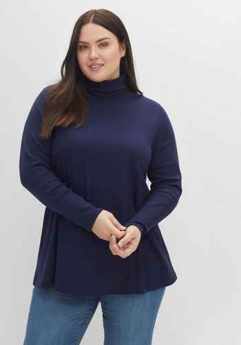 Shirts & Tops große Größen blau › Größe 58 | sheego ♥ Plus Size Mode