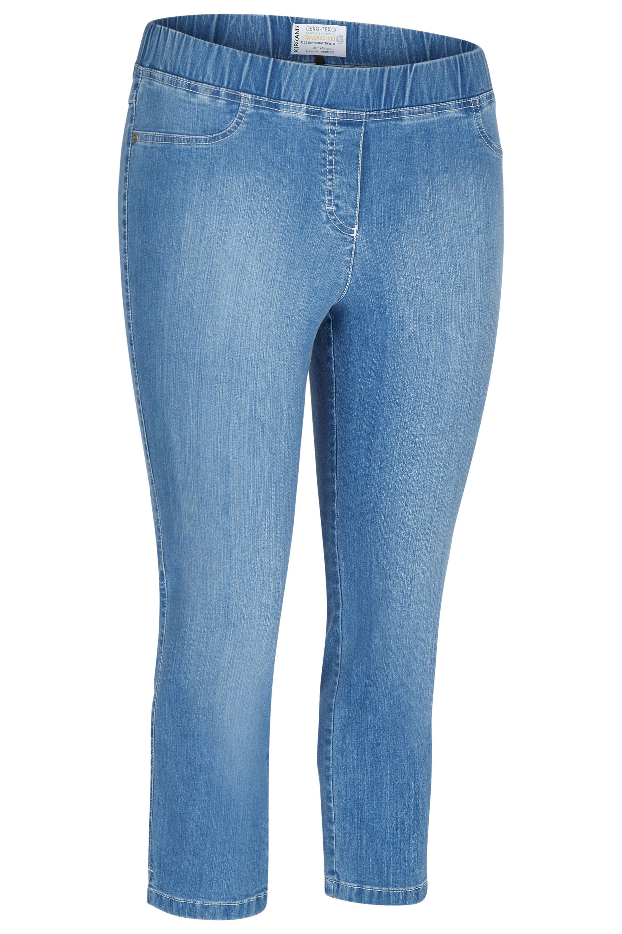 KjBRAND Jeggings in 7/8-Länge, in leichter Denim-Qualität - blue Denim sheego