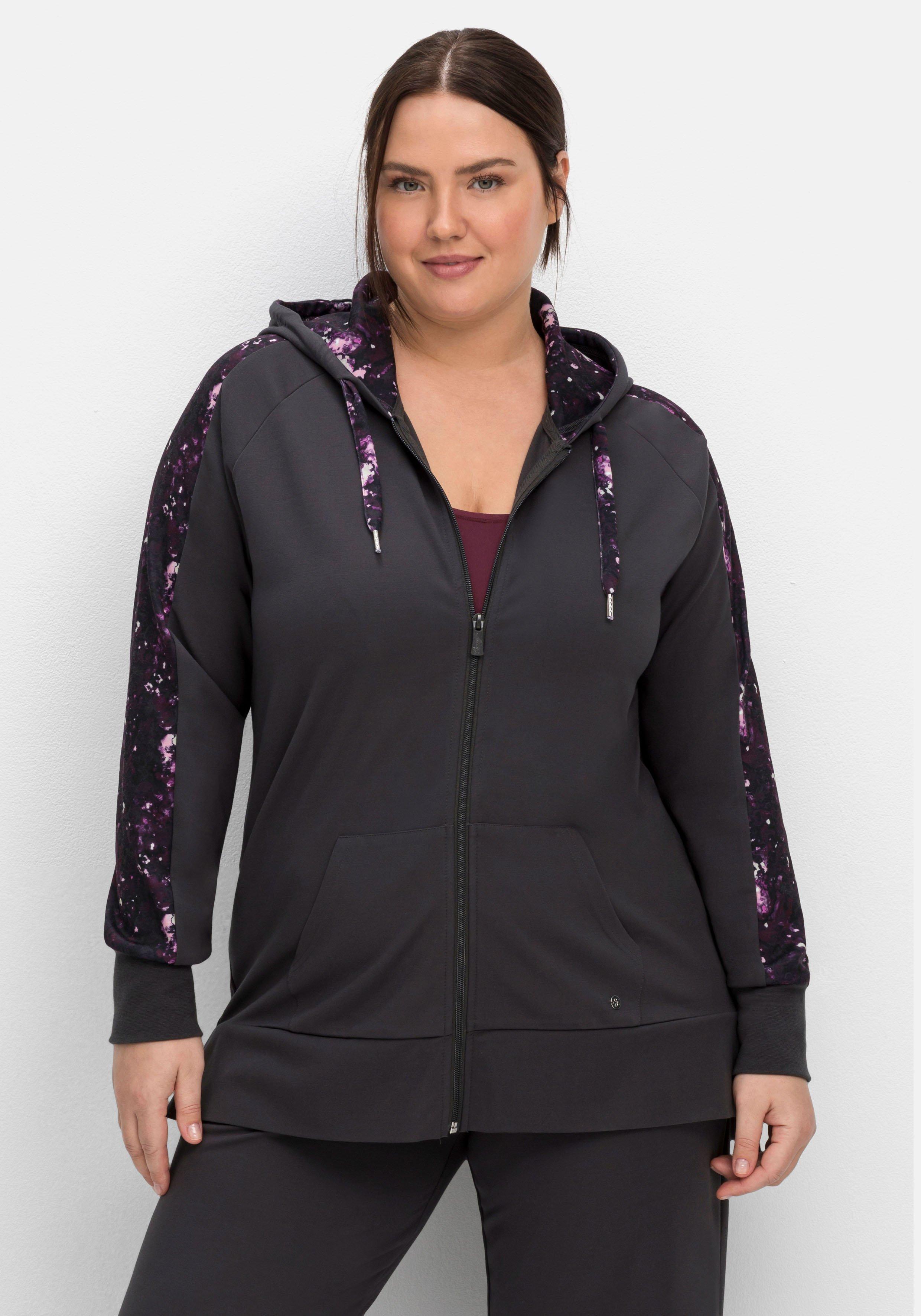 große ♥ sheego Sport | Plus Größen Damen Mode Sweatjacken Size