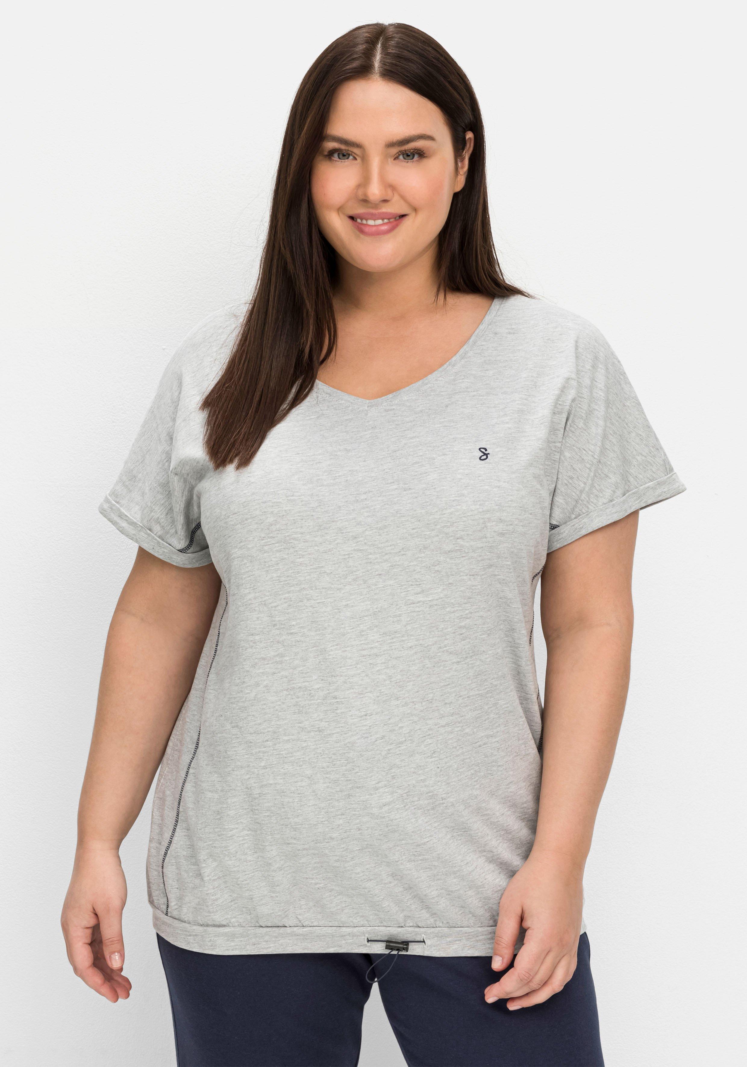 Mode Größen grau ♥ Plus | Size große Shirts sheego