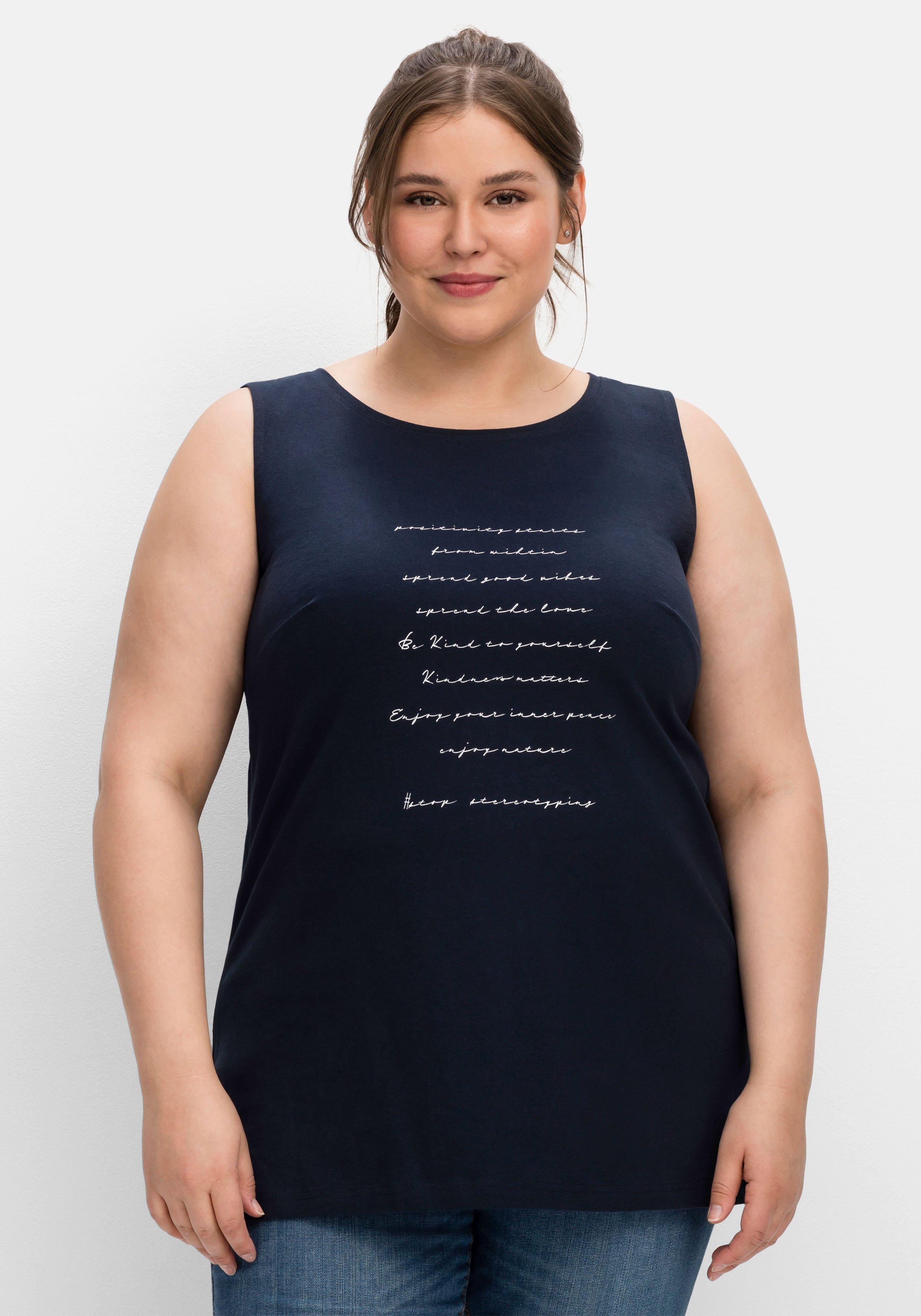 Longtops große Größen | sheego ♥ Plus Size Mode | T-Shirts