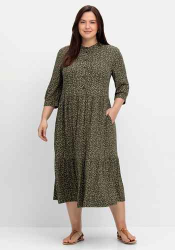 Jerseykleider große Größen grün | sheego ♥ Plus Size Mode