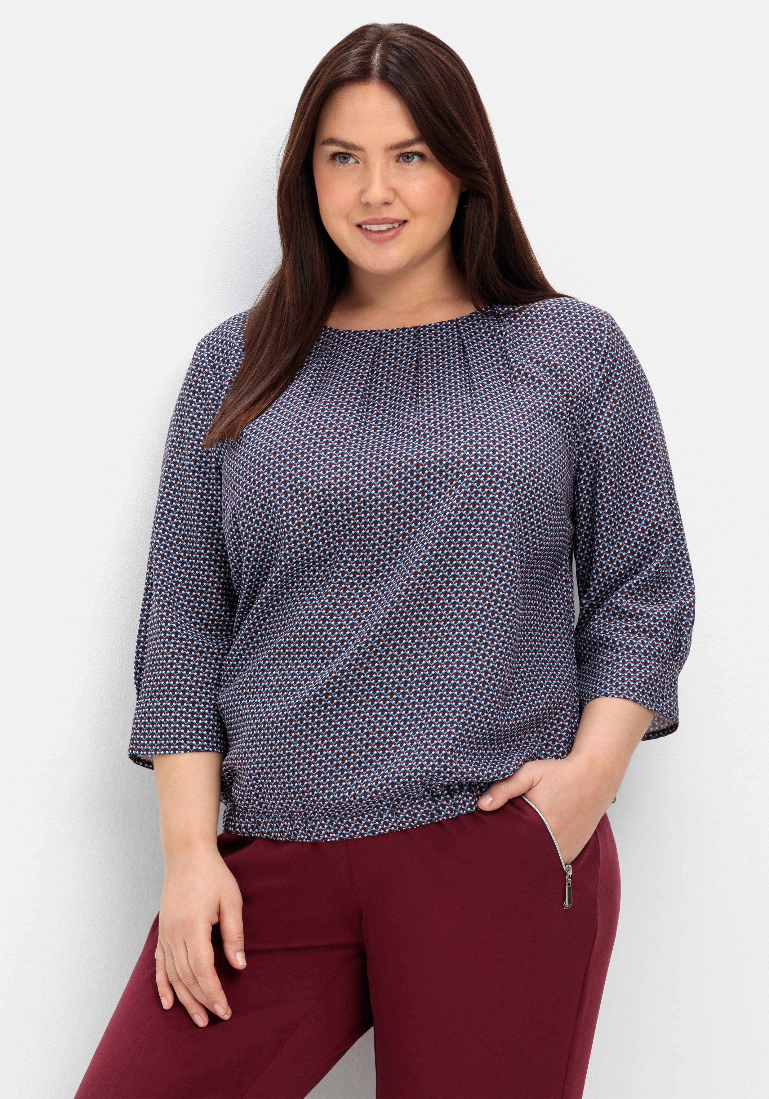 Blusen & Tuniken große Größen blau mittel | sheego ♥ Plus Size Mode