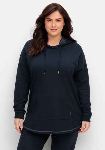Damen Sweatshirts & -jacken große Größen blau Langarm | sheego ♥ Plus Size  Mode