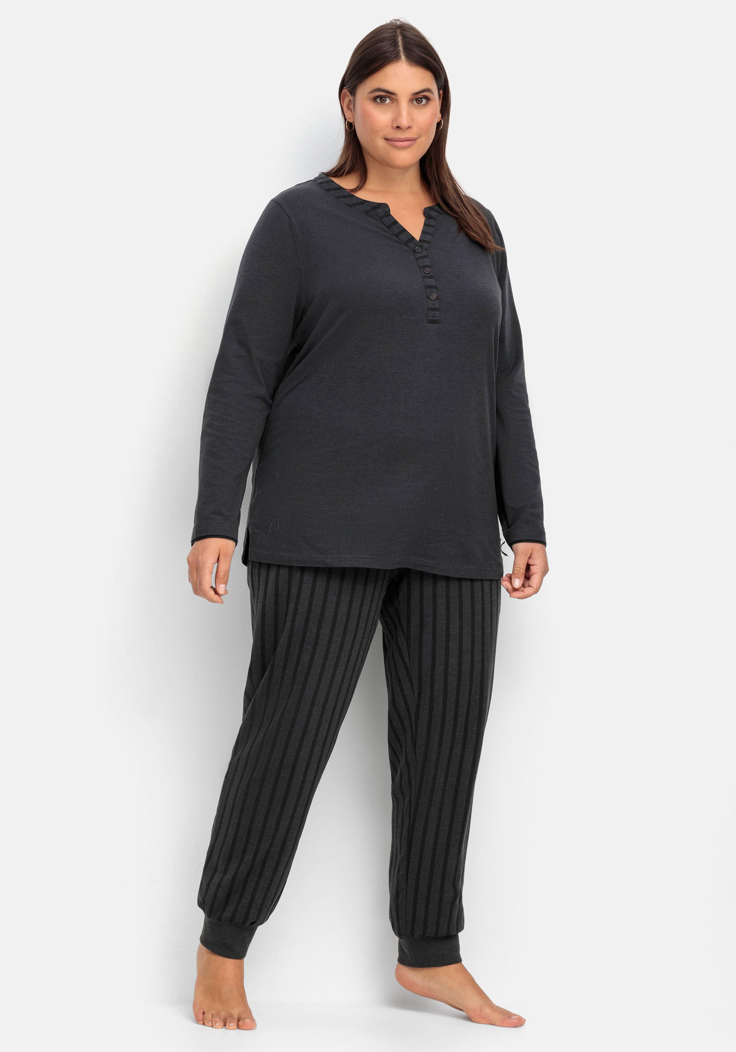 Plus Size & Mode Pyjamas ♥ sheego Schlafanzüge |