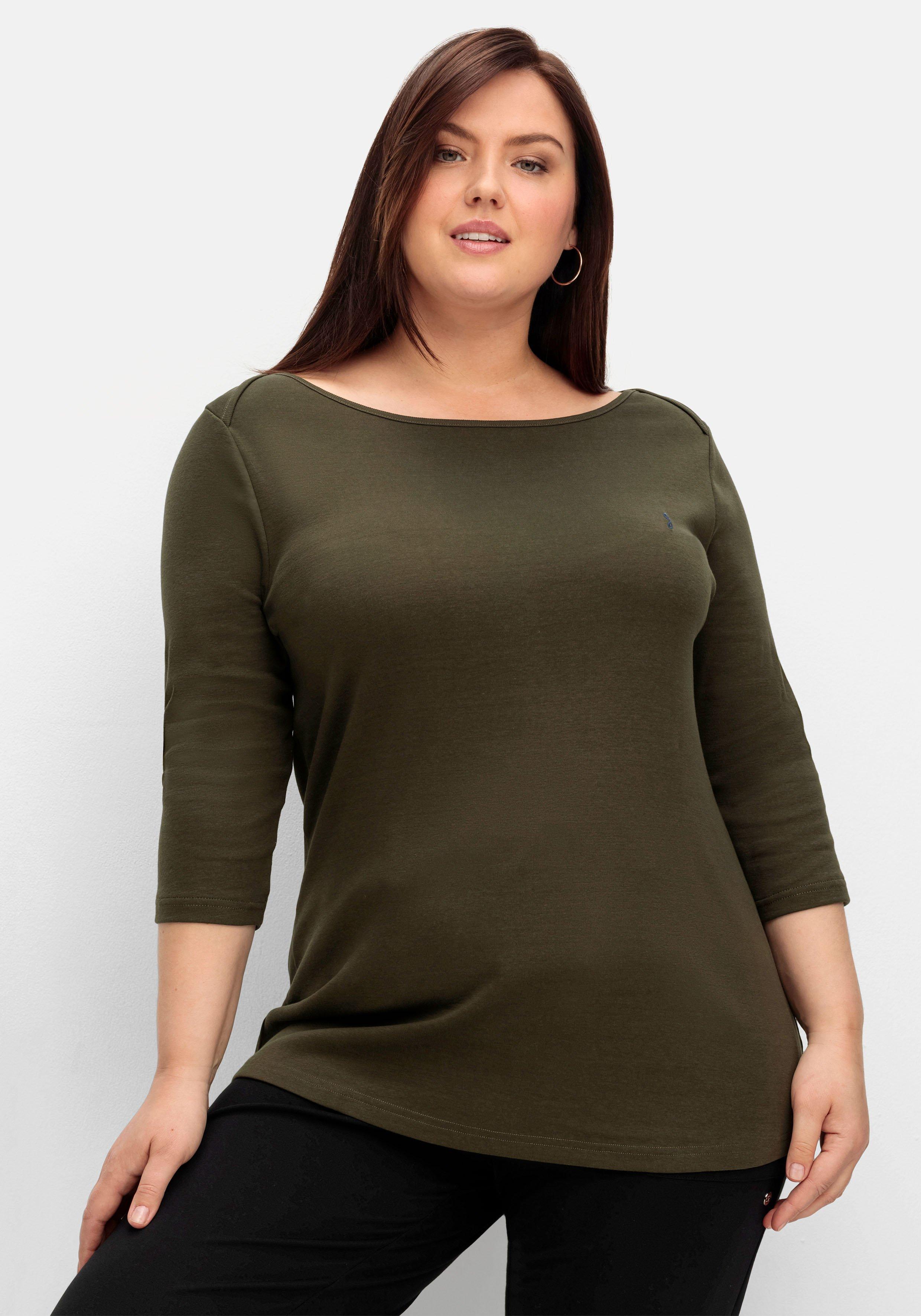 Shirts große Größen grün Plus ♥ Mode sheego Size 