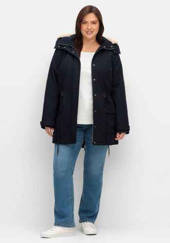 Damen Jacken & Mäntel große Größen blau | sheego ♥ Plus Size Mode