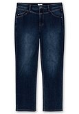 Gerade Stretch-Jeans, bei sehr kräftigen Beinen - dark blue Denim | sheego