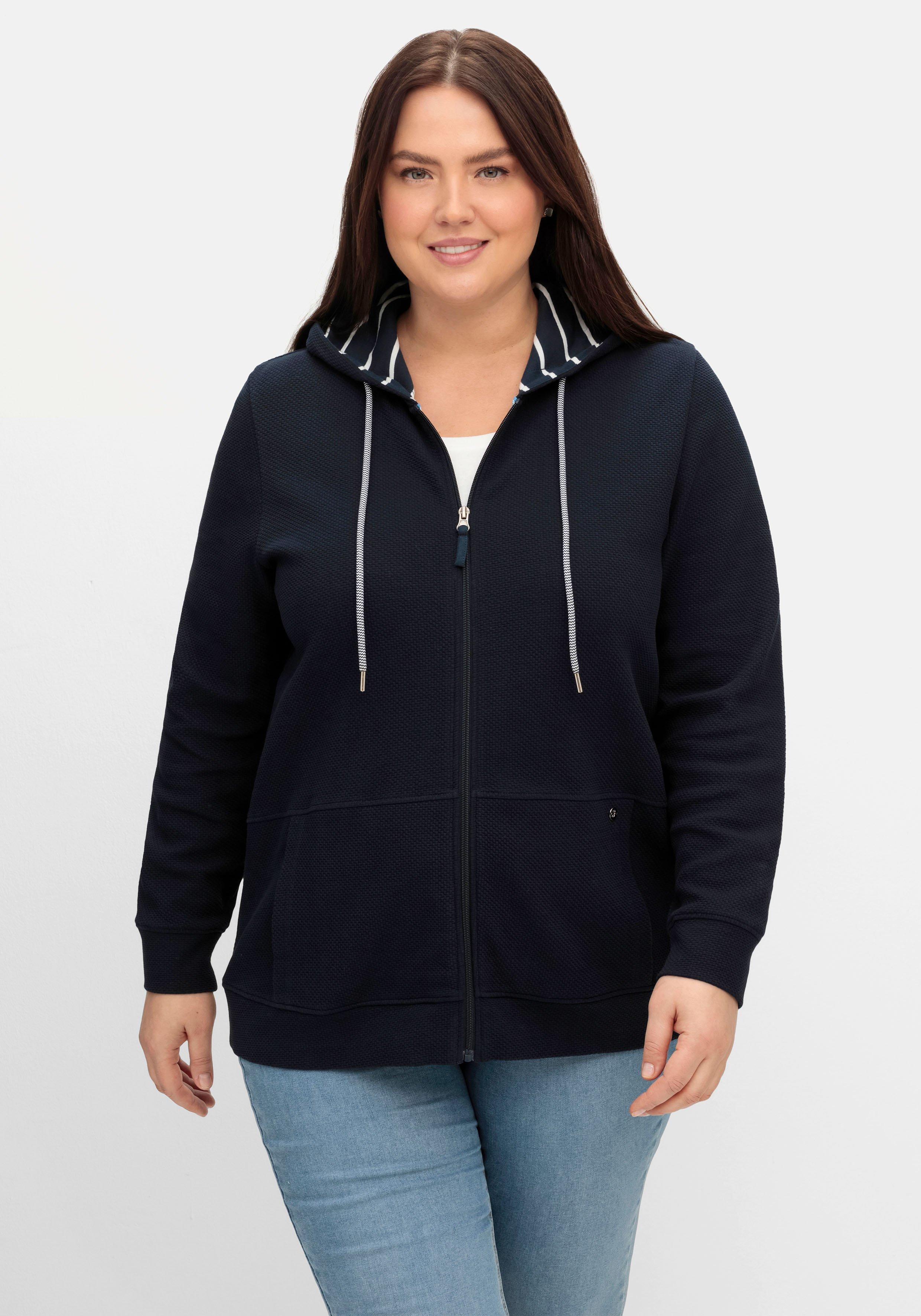 Damen Sweatjacken große Größen | sheego ♥ Plus Size Mode