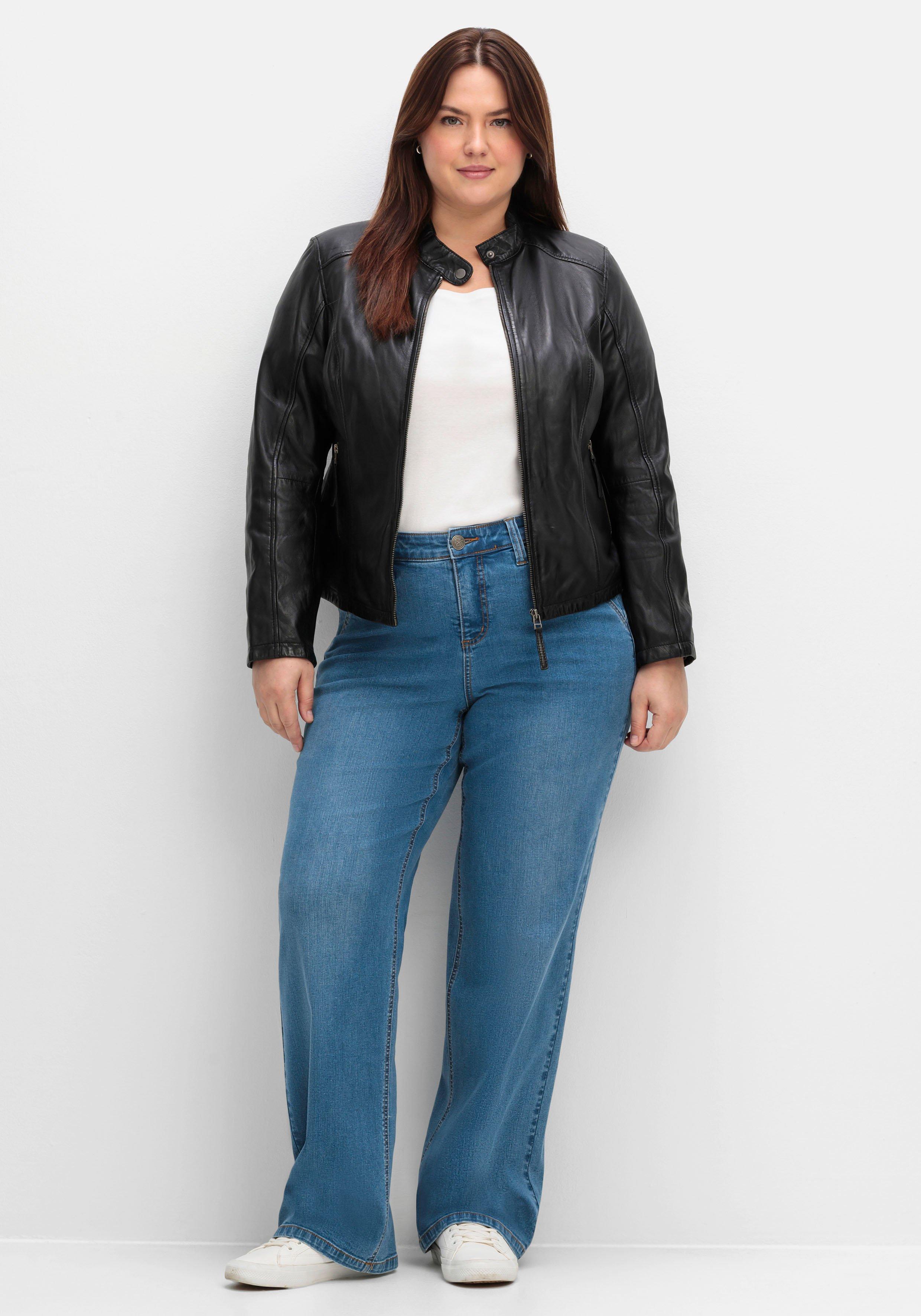 sheego Weite Jeans in Curvy-Schnitt ELLA - blue Denim sheego