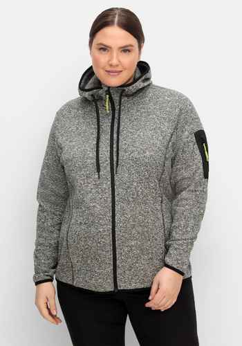 Damen Jacken & Mäntel große Größen grau › Größe 50 | sheego ♥ Plus Size Mode
