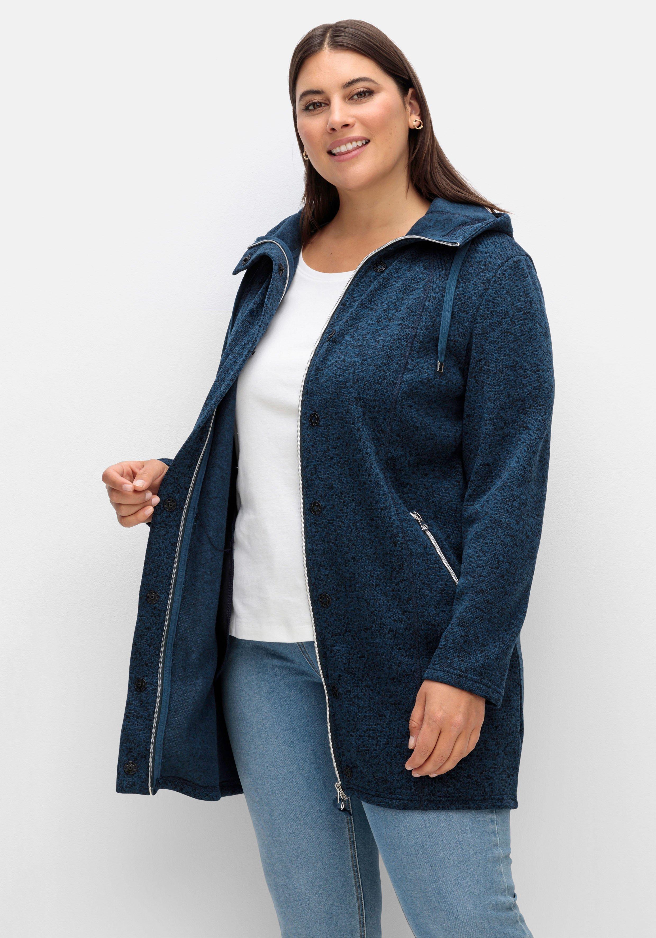 Damen Fleecejacken große Größen | › ♥ Mode sheego Plus Size 52 Größe