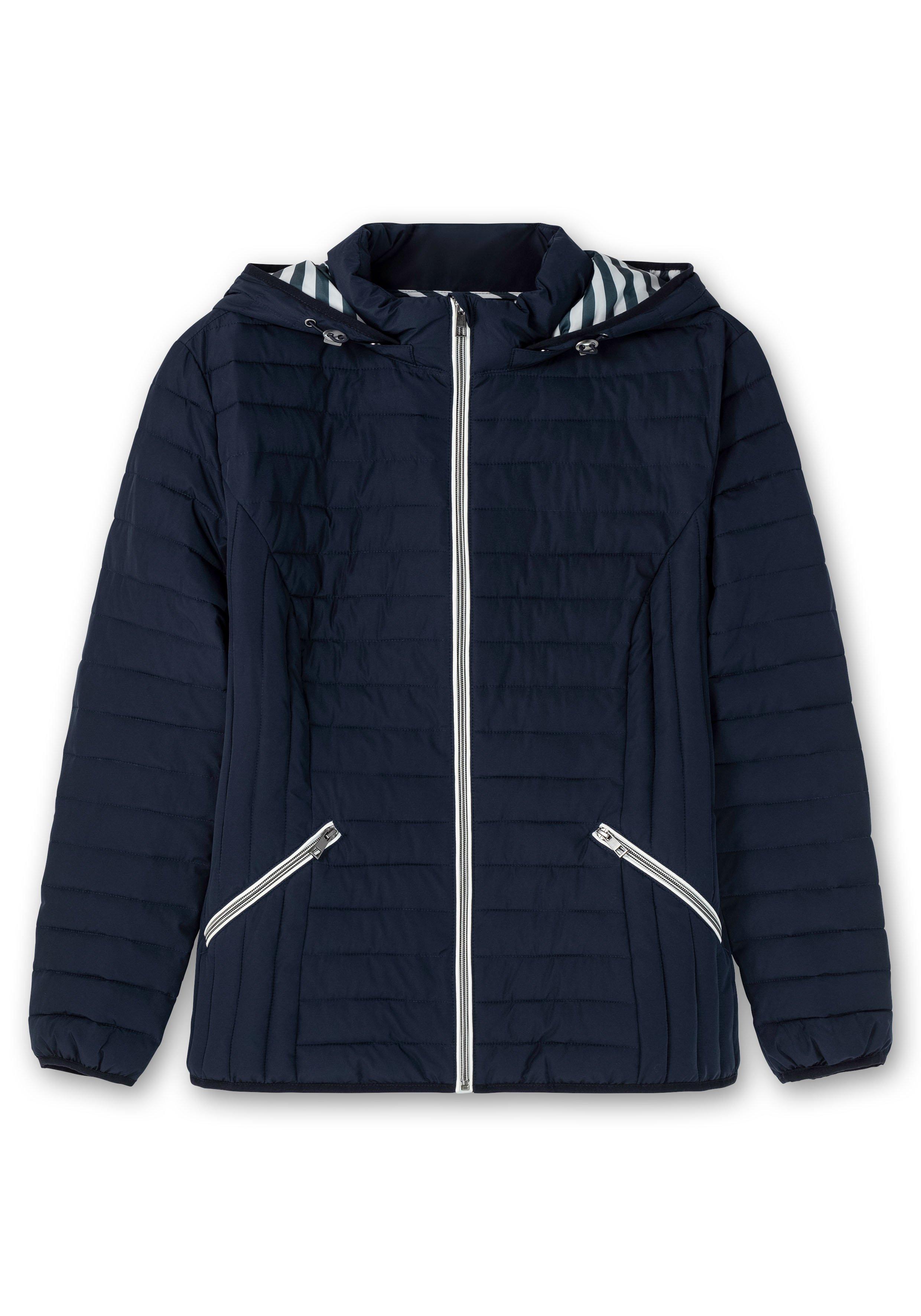 Softshell-Jacke mit Fleece-Innenseite - sheego | nachtblau