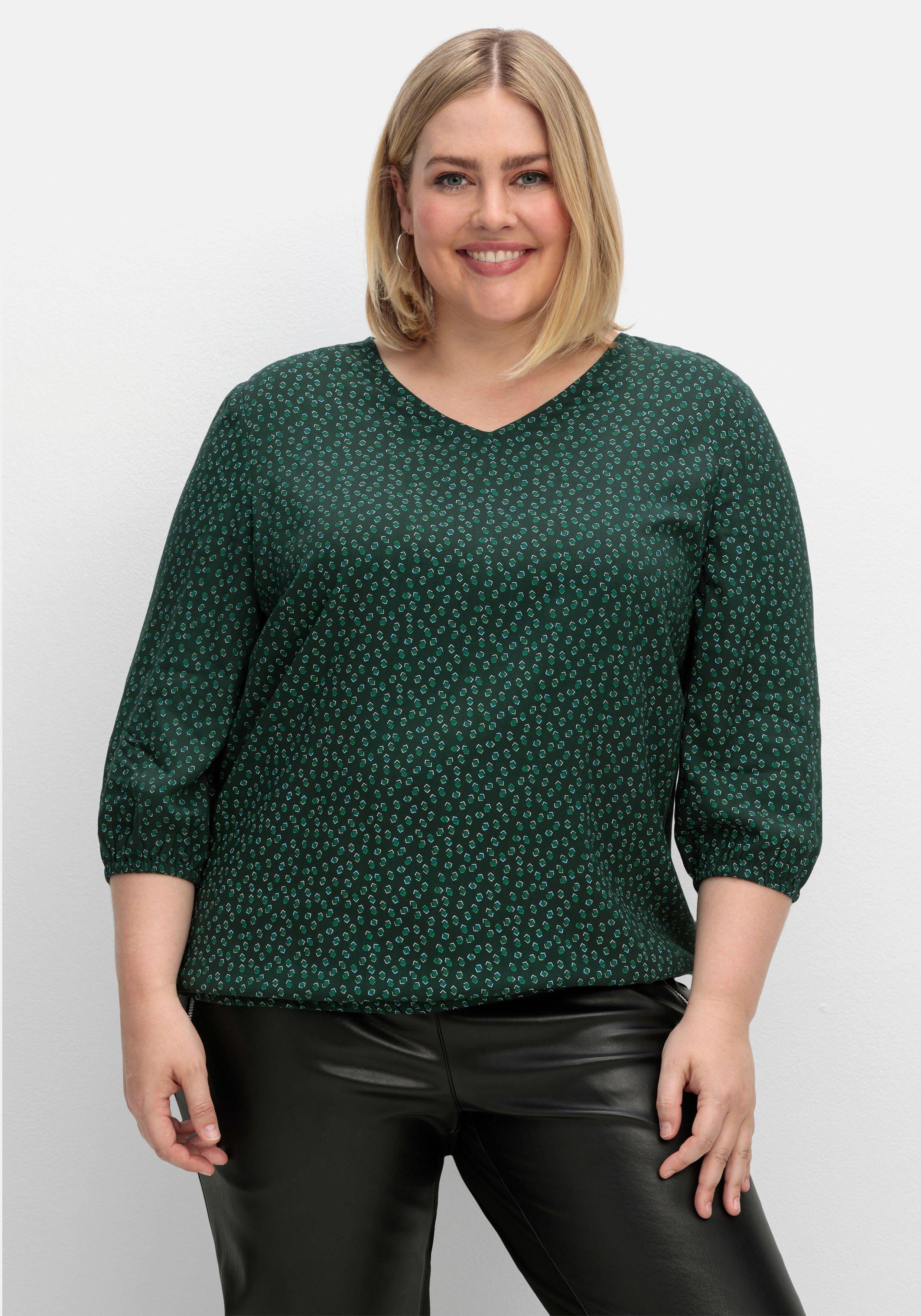 Blusen & Tuniken große Size Plus 58 Größe Größen sheego ♥ › | Mode grün