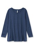 Longshirt mit hohen Seitenschlitzen - bleu | sheego