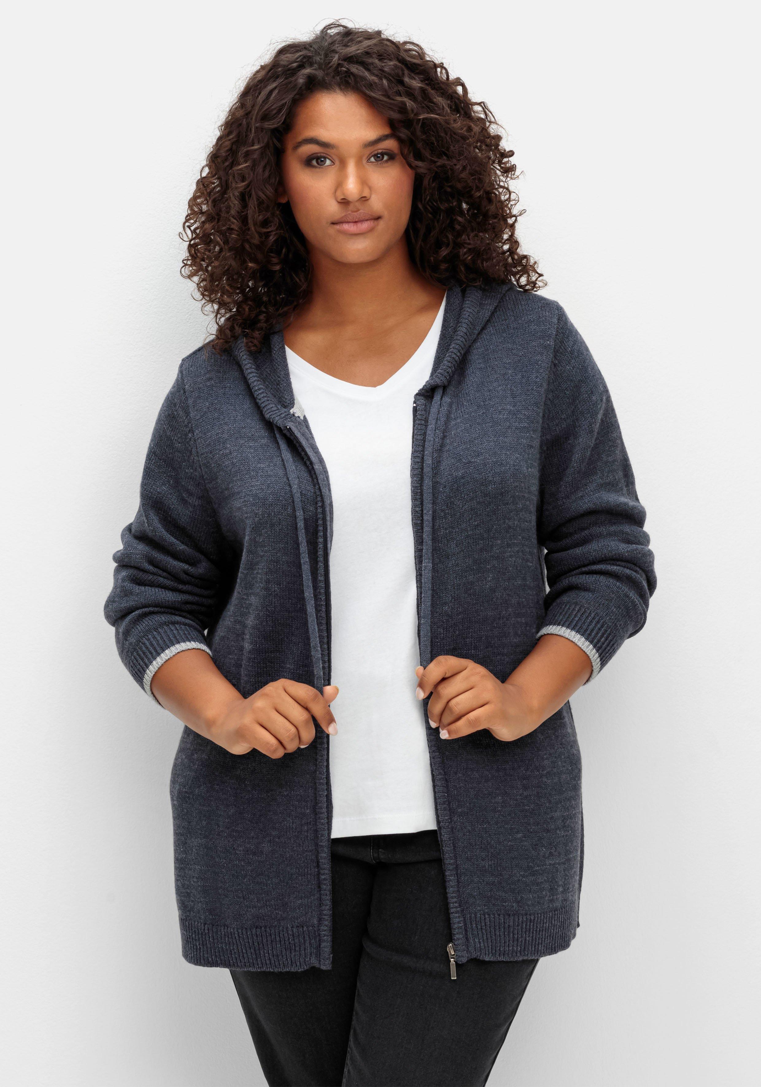 Damen Cardigans & Strickjacken Mode › Größen Plus sheego große Größe 50 Size | ♥