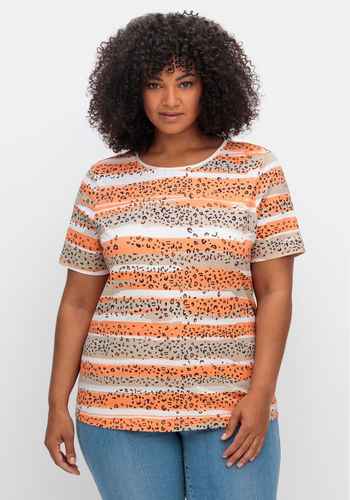 Shirts & Tops große Größen orange › Größe 54 | sheego ♥ Plus Size Mode