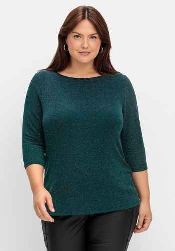 Shirts große Größen grün › Größe 46 | sheego ♥ Plus Size Mode