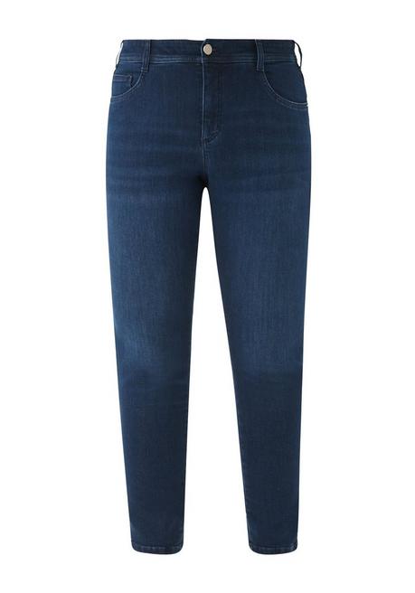Skinny Jeans aus Hyperflex-Denim, mit Shaping-Effekt - blue Denim - 44