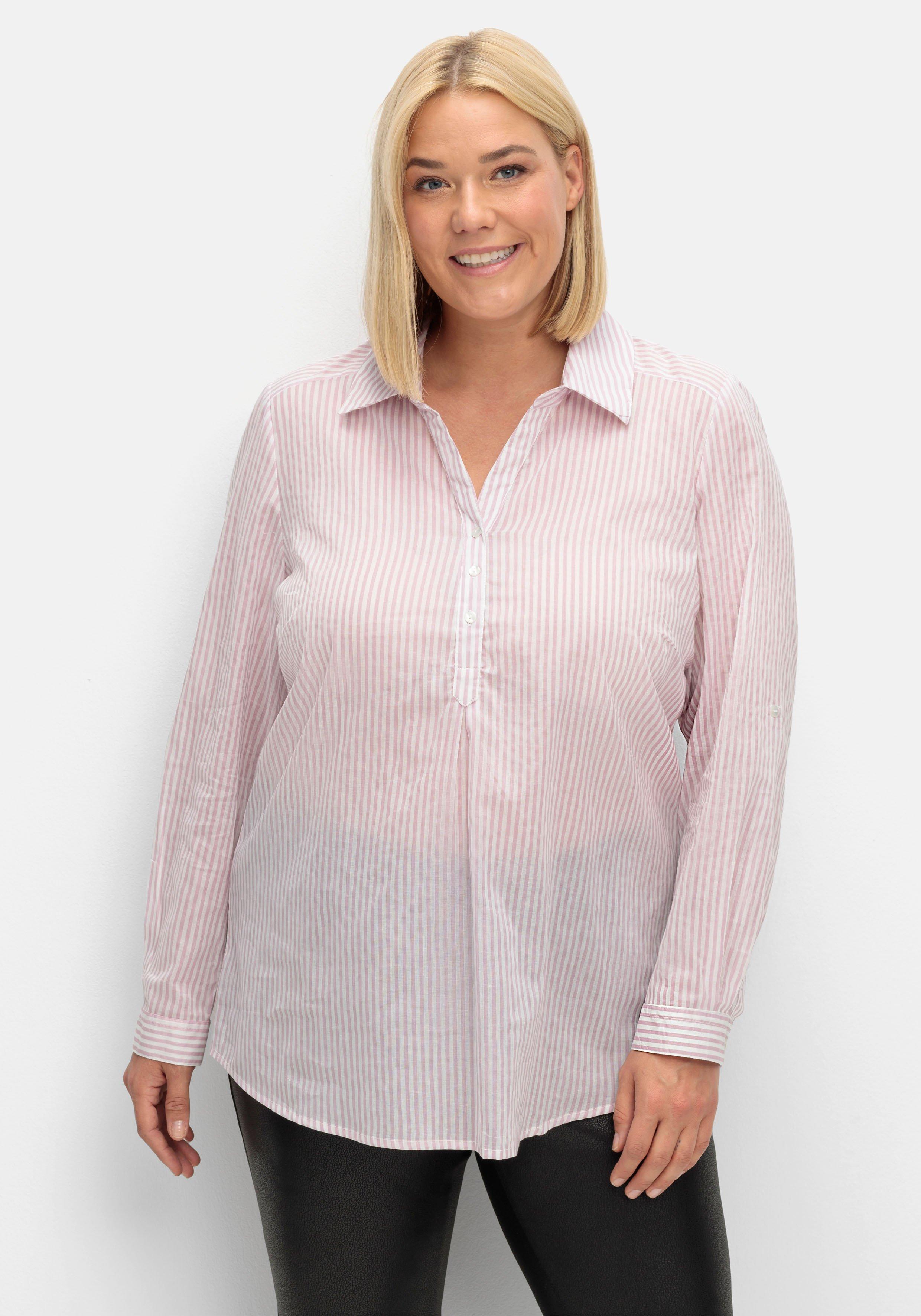 Tuniken Plus Größen Size › & große | ♥ 46 rosa Größe Blusen Mode sheego