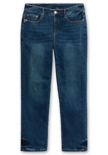 Gerade Stretch-Jeans mit Bodyforming-Effekt - blue Denim | sheego