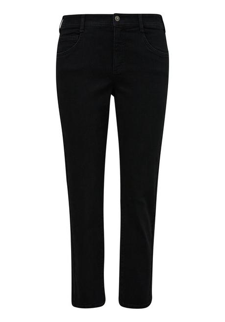 Schmale Jeans in Five-Pocket-Form - black Denim - 44